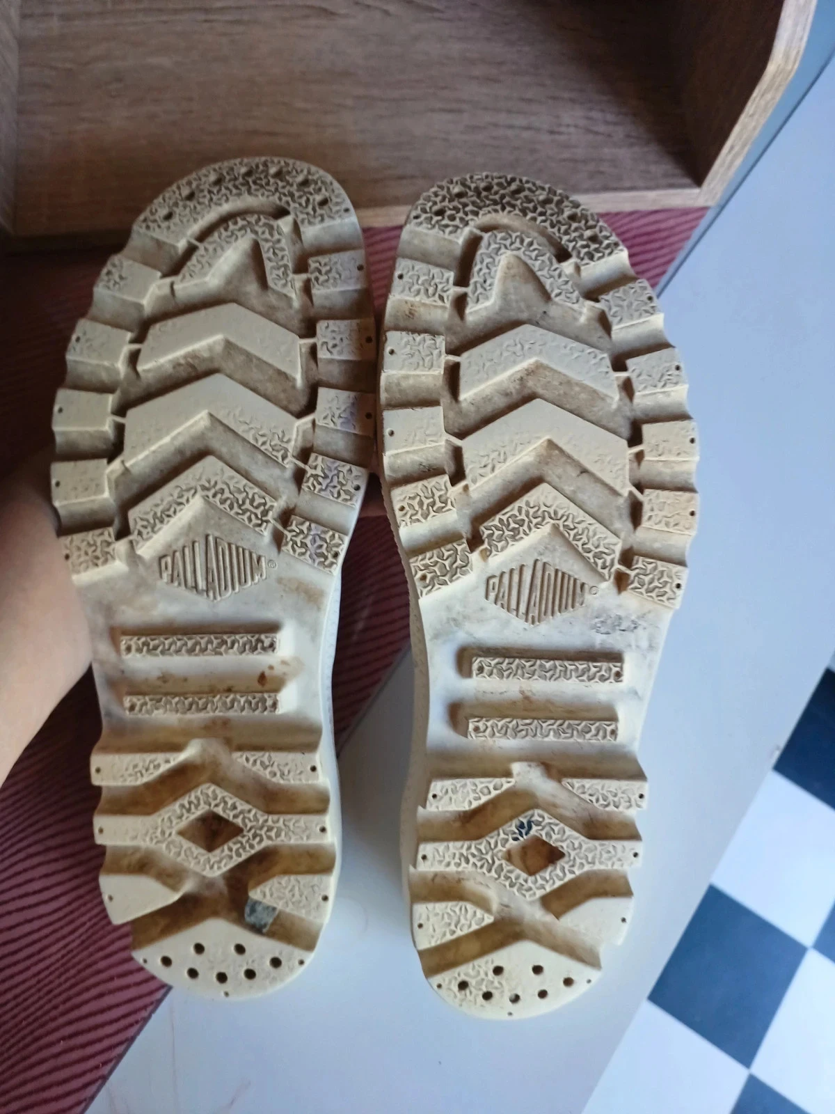 Palladium blanc cassé fleuri  pointure 39 – photo 3